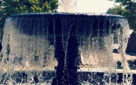 Photo of the Dallas Water Fountain