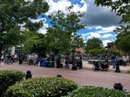Filming on Main St