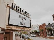 Photo of the Dallas Theater billboard