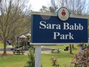 Sara Babb Park Sign