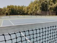 tennis courts