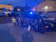 Dallas PD with local Paulding County boy scouts
