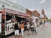 Photo of Food Truck Fridays in downtown Dallas