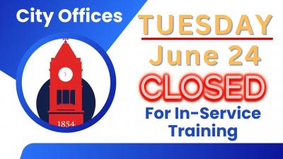 Closed June 24