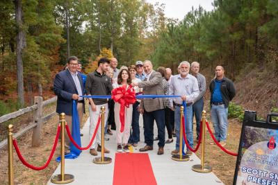 City of Dallas Orphan Brigade Trail Ribbon Cutting