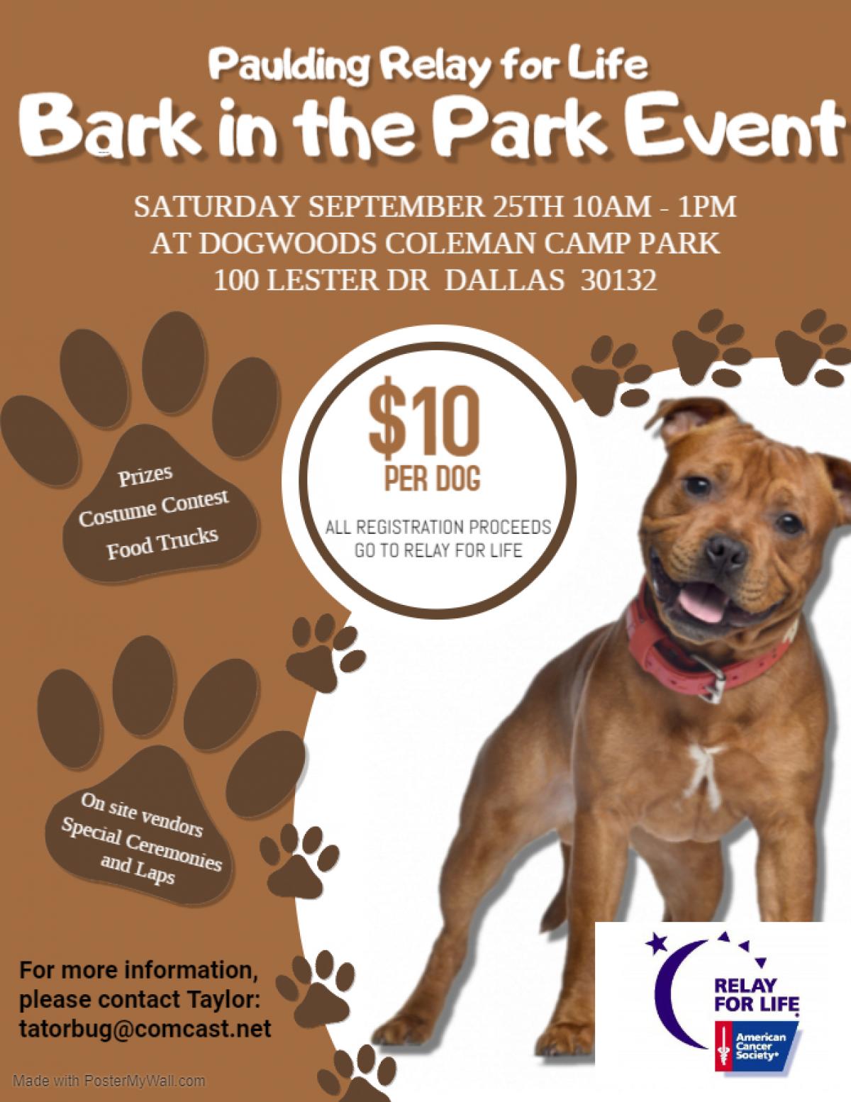 Bark In The Park Dallas GA Bark In The Park Dallas GA