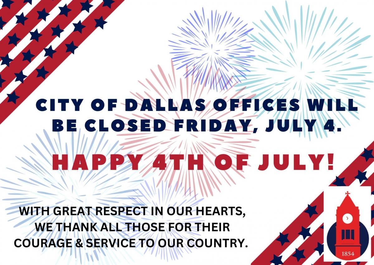 Closed July 4
