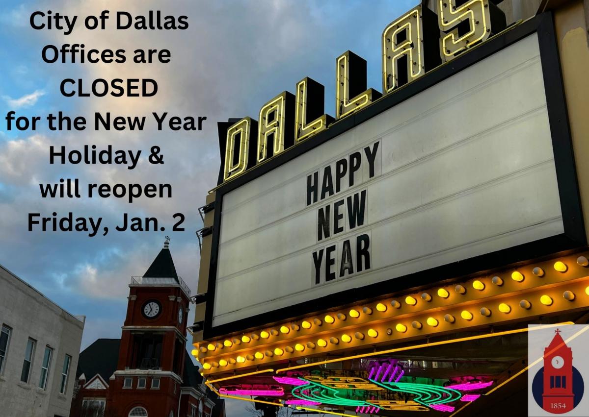 closed for New Year's
